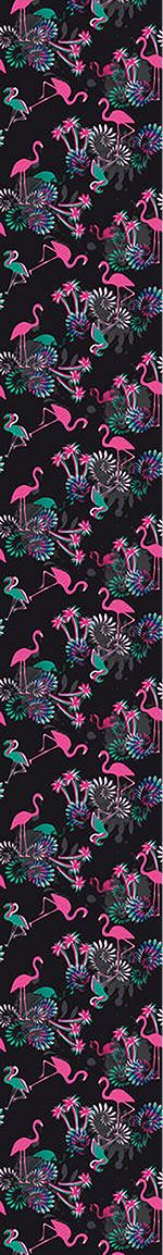 patterned-wallpaper-miami-nights-flamingo