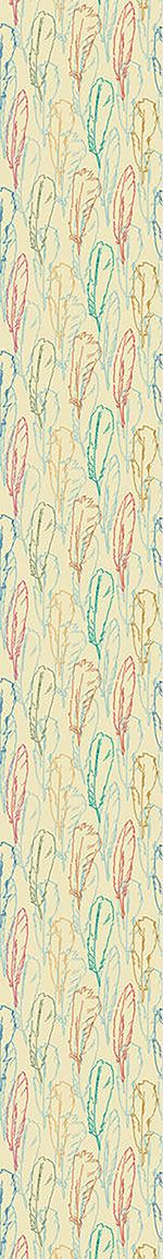 patterned-wallpaper-feathers-handdrawn