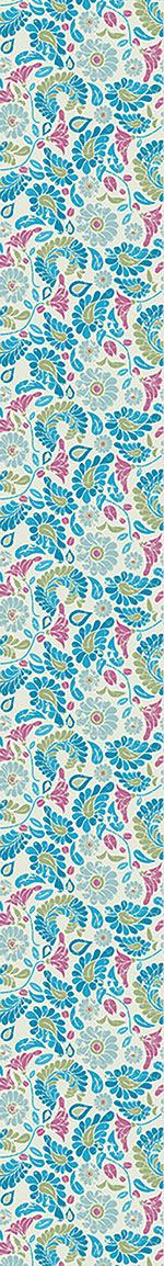 patterned-wallpaper-fantasy-flowers-with-patina