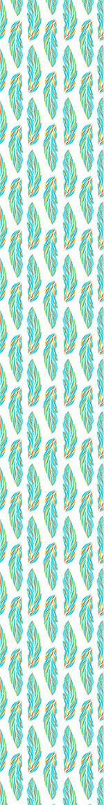 patterned-wallpaper-feather-leaves