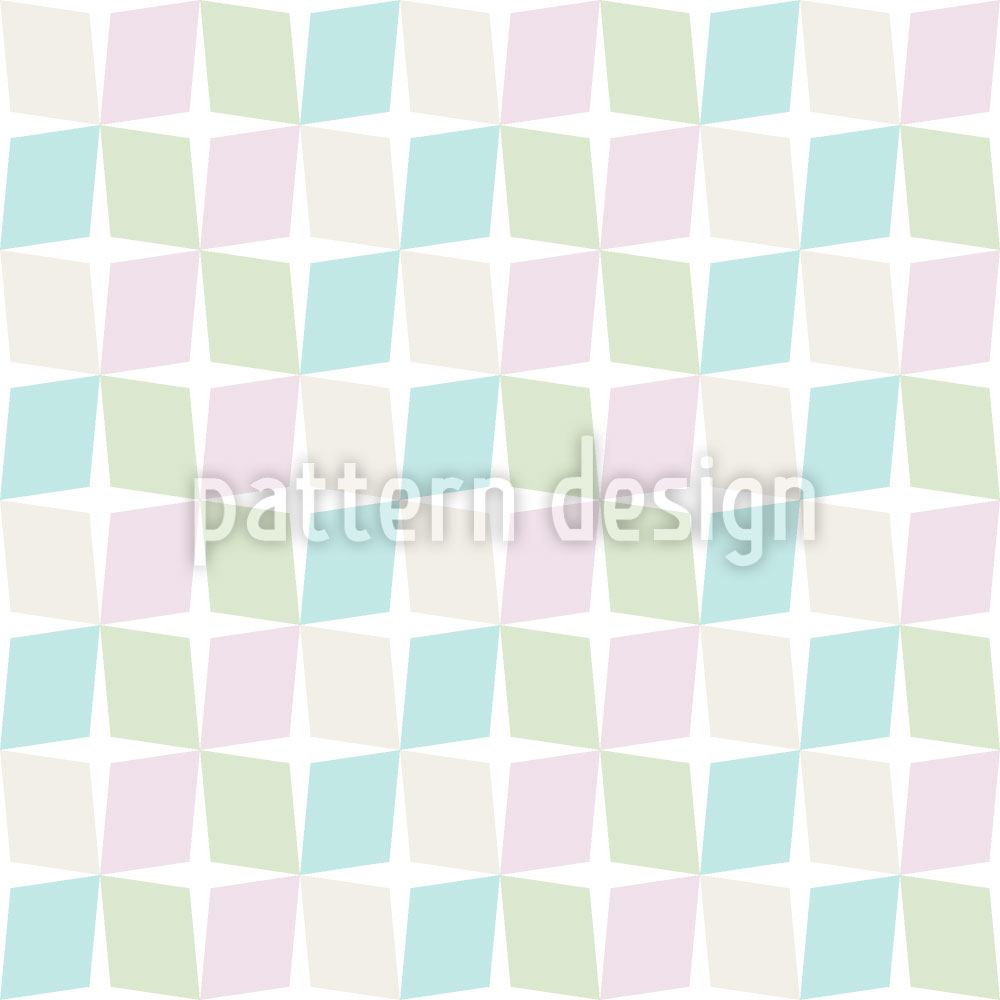 patterned-wallpaper-diamond-flowers