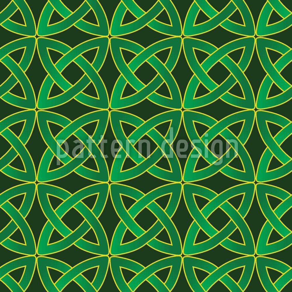 patterned-wallpaper-celtic-circles