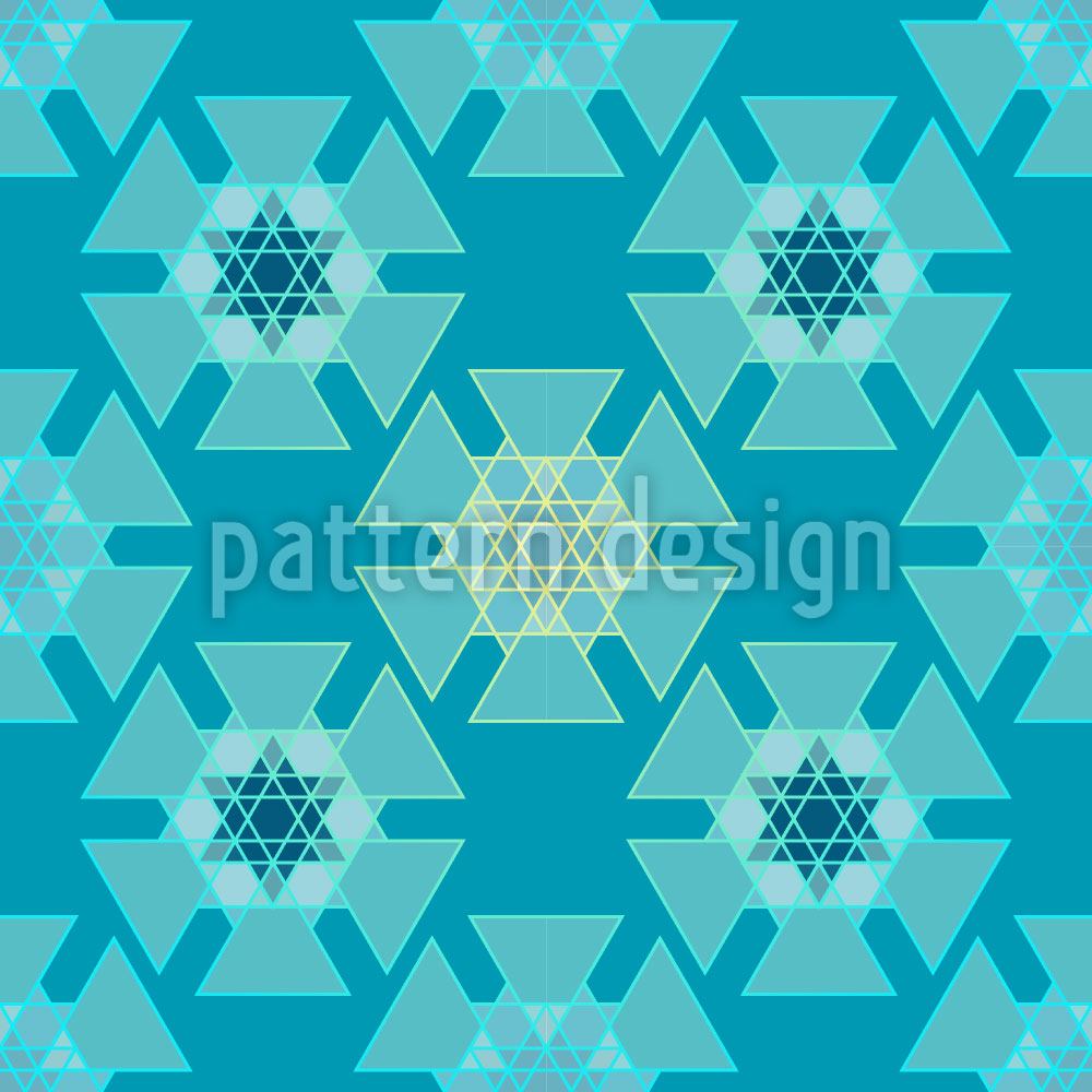 patterned-wallpaper-frozen-triangles