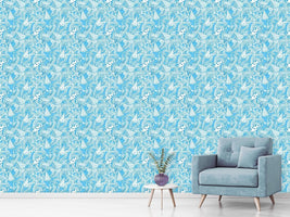 patterned-wallpaper-masquerade-ball