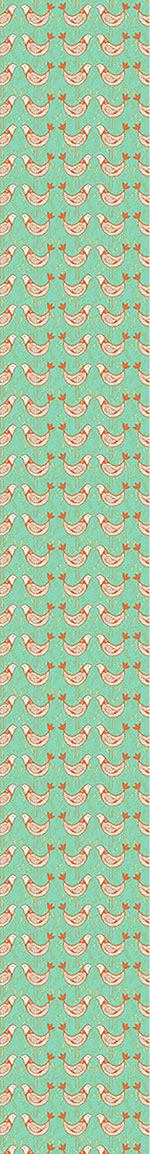 patterned-wallpaper-turtle-doves