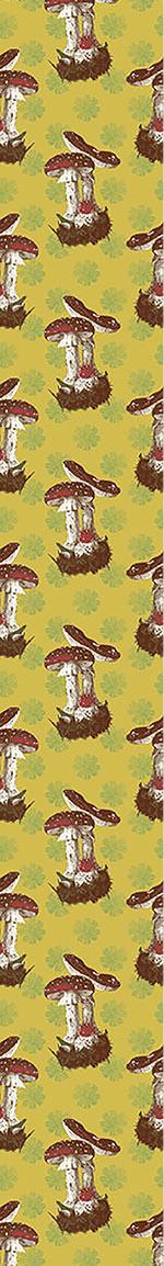 patterned-wallpaper-lucky-mushrooms