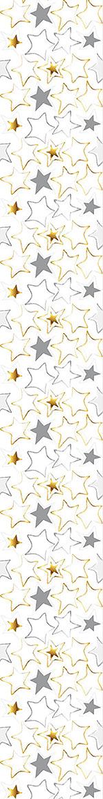 patterned-wallpaper-stars-seam-in-the-snow