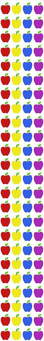 patterned-wallpaper-apple-multicolor