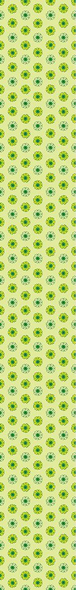 patterned-wallpaper-lime-flowers