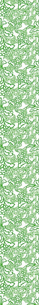 patterned-wallpaper-oriental-tendrillars