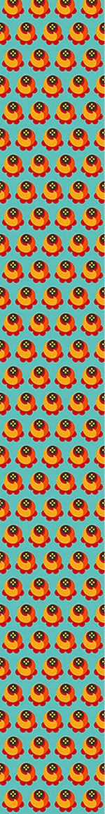 patterned-wallpaper-buddy-orange