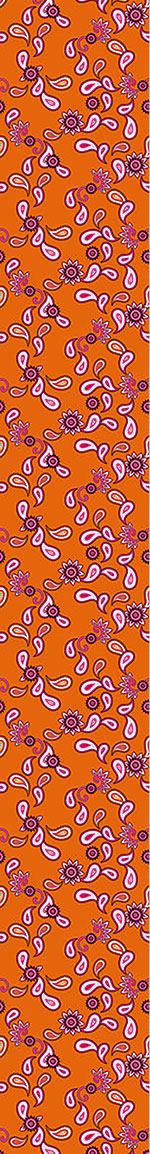 patterned-wallpaper-orange-paisley