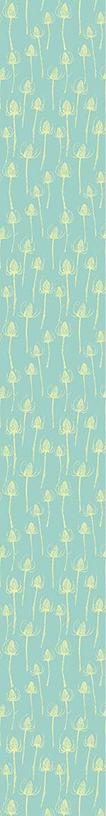 patterned-wallpaper-thistle-silhouettes