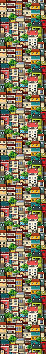 patterned-wallpaper-favela-brazil