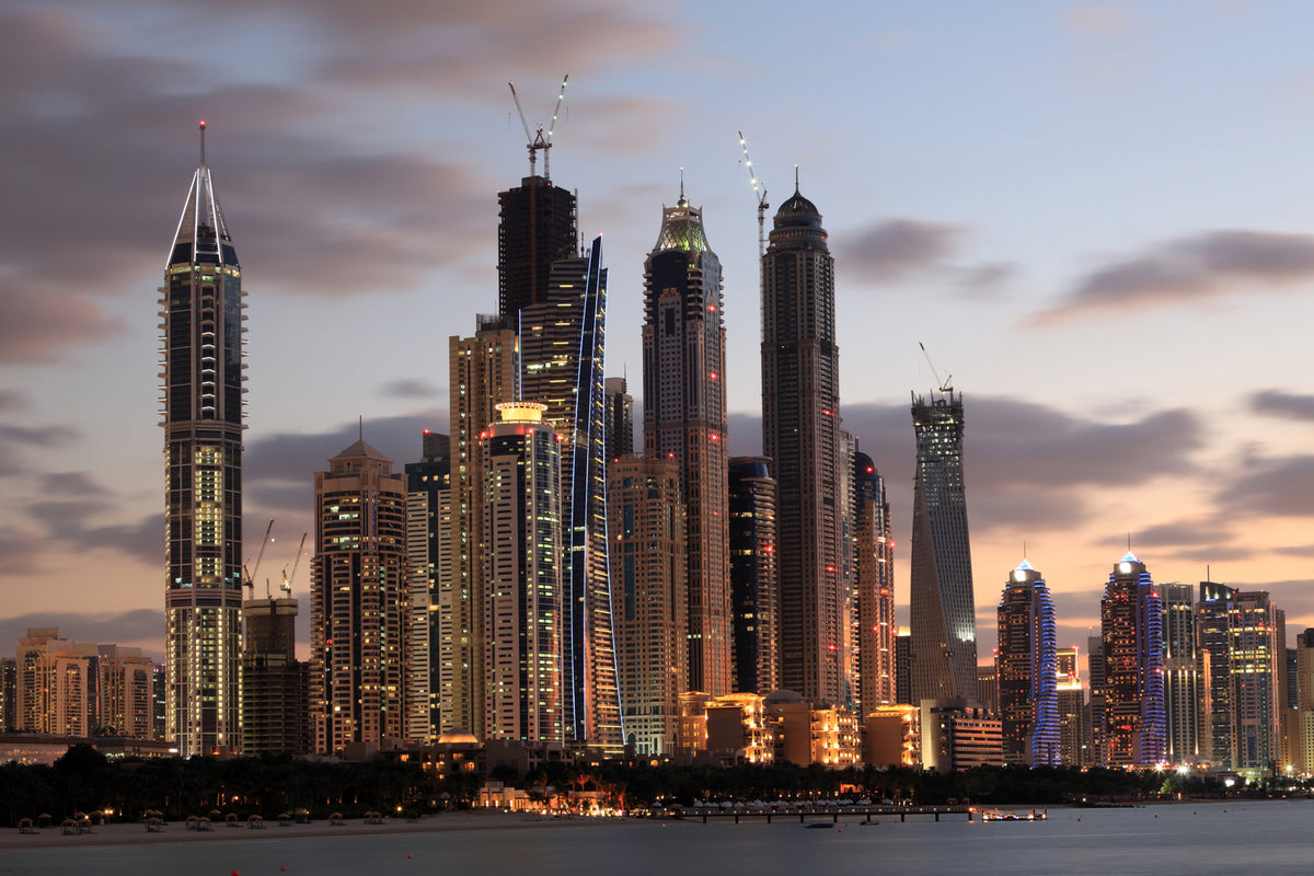 photo-wallpaper-skyline-dubai-at-sunset