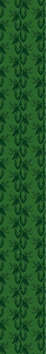 patterned-wallpaper-green-stag