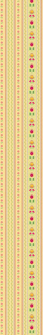 patterned-wallpaper-florets-and-tulips