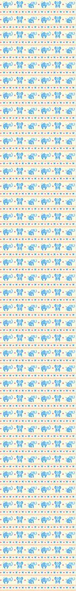 patterned-wallpaper-blue-elephants