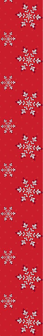 patterned-wallpaper-silver-flakes-red