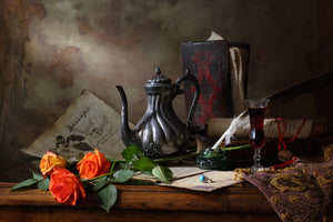 photo-wallpaper-still-life-with-teapot-and-roses