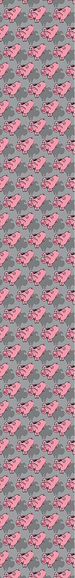 patterned-wallpaper-piggies-grey