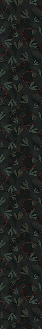 patterned-wallpaper-circles-and-leaves