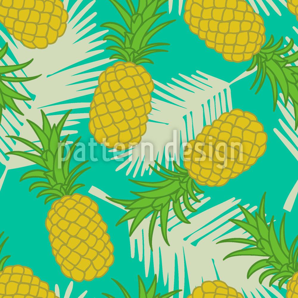 patterned-wallpaper-pineapple-tropicana