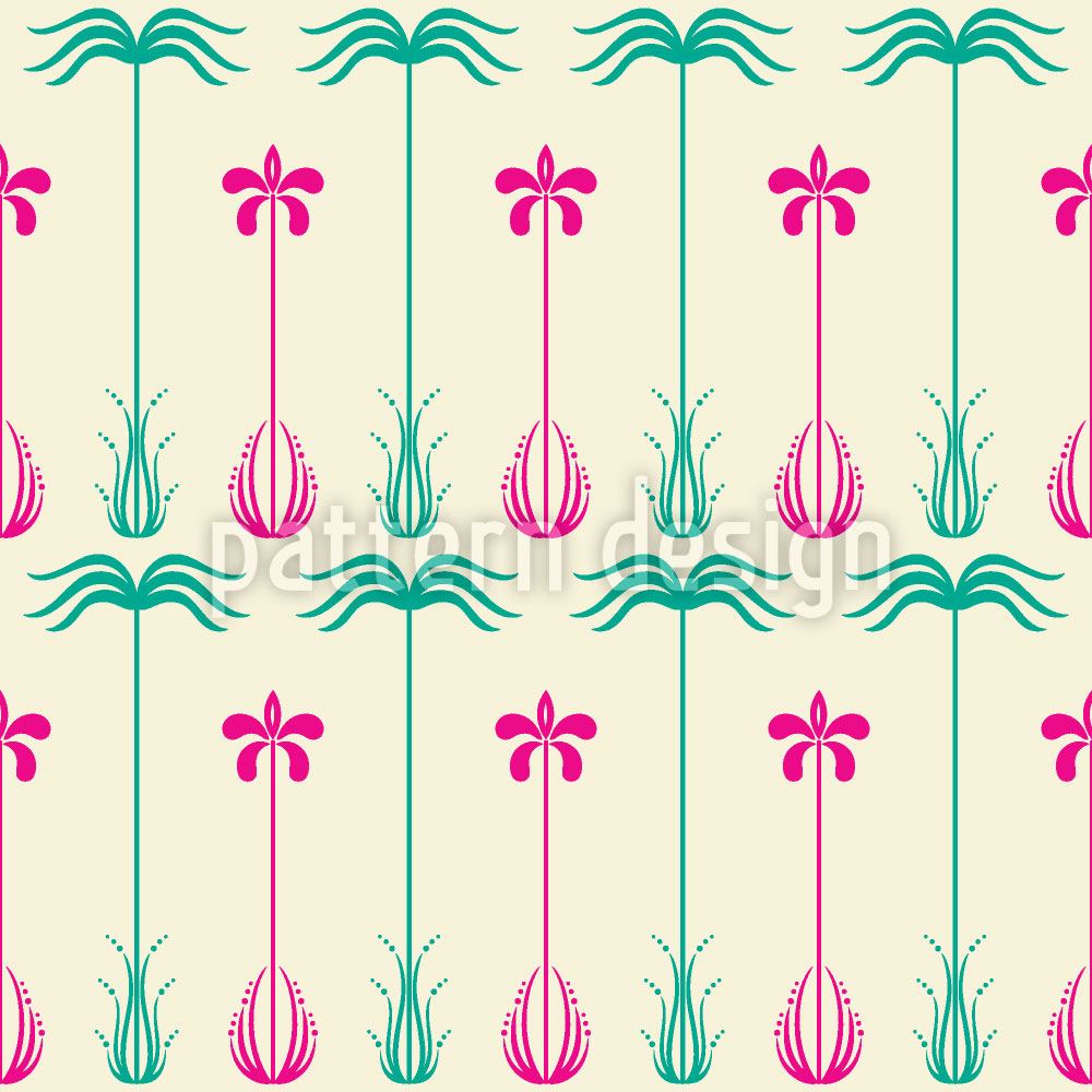 patterned-wallpaper-sandflowers