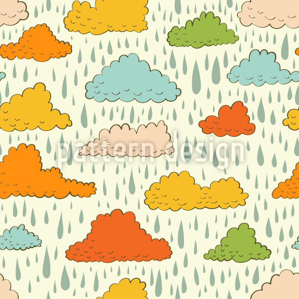 patterned-wallpaper-clouds-and-rain