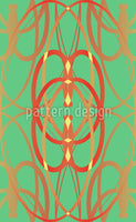 patterned-wallpaper-art-nouveau-mint