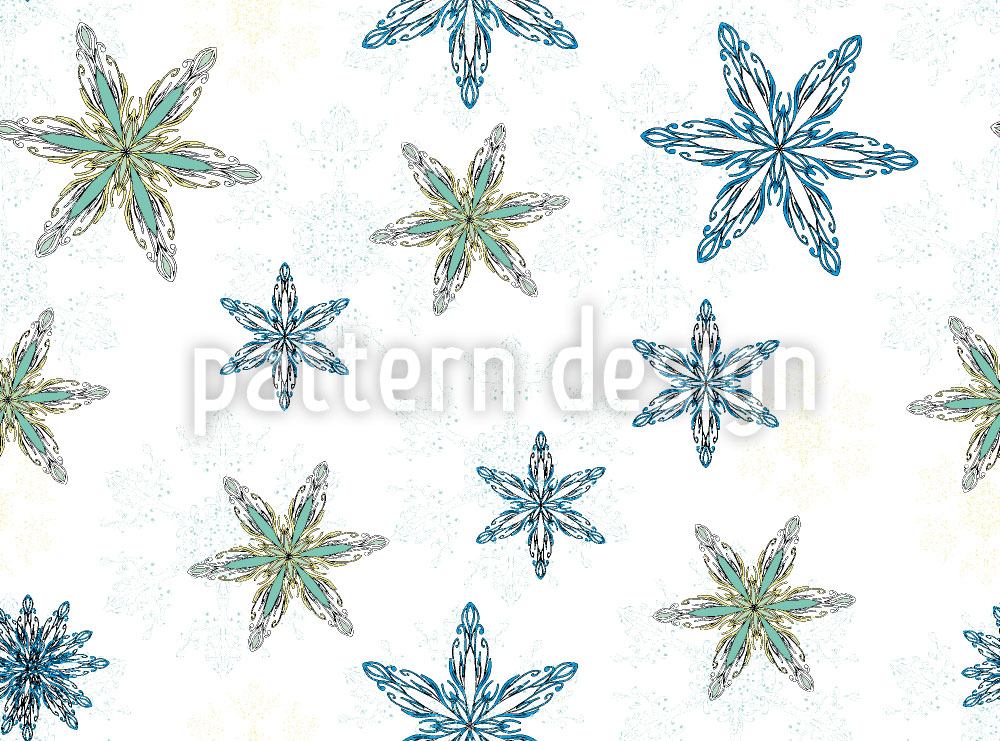 patterned-wallpaper-magic-in-the-snow