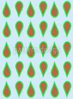 patterned-wallpaper-chocolate-mint-drops