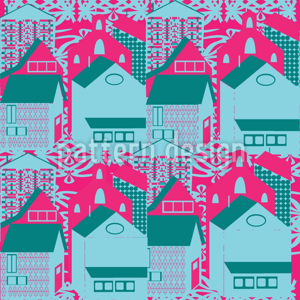 patterned-wallpaper-modern-city