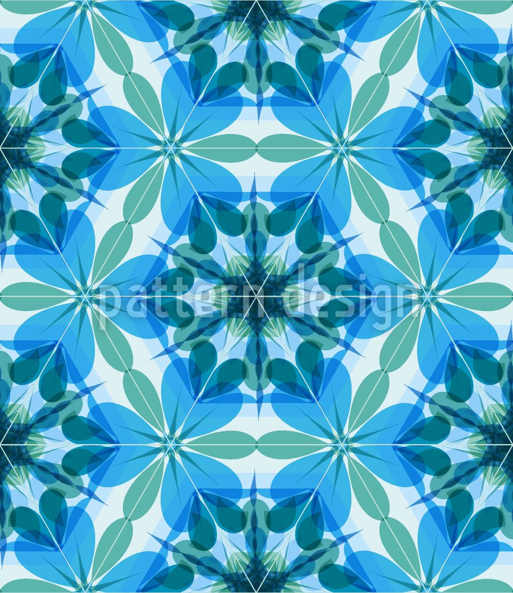 patterned-wallpaper-kaleidoscope-extreme-aqua