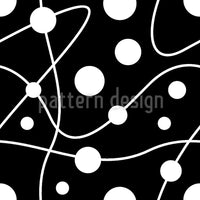 patterned-wallpaper-circular-rounds-black-and-white