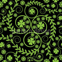 patterned-wallpaper-shamrock