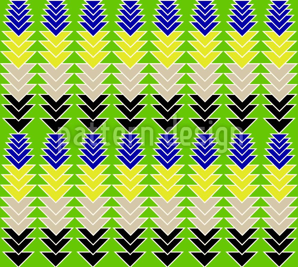 patterned-wallpaper-arrows-on-green