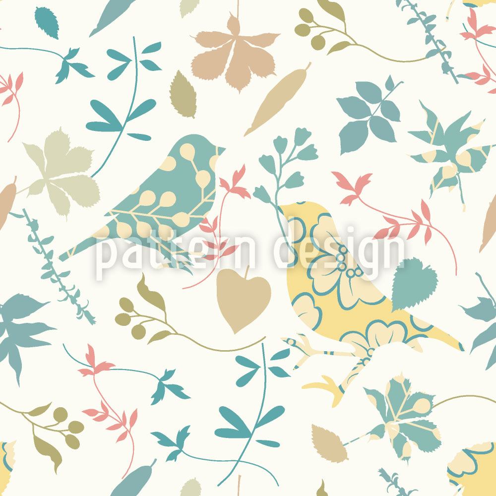 patterned-wallpaper-voeglein-im-busch