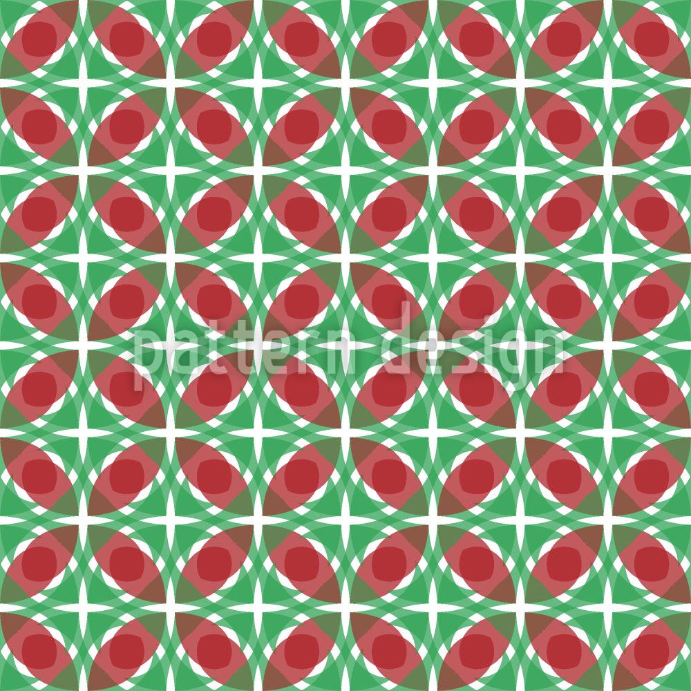 patterned-wallpaper-rhomb-and-circle