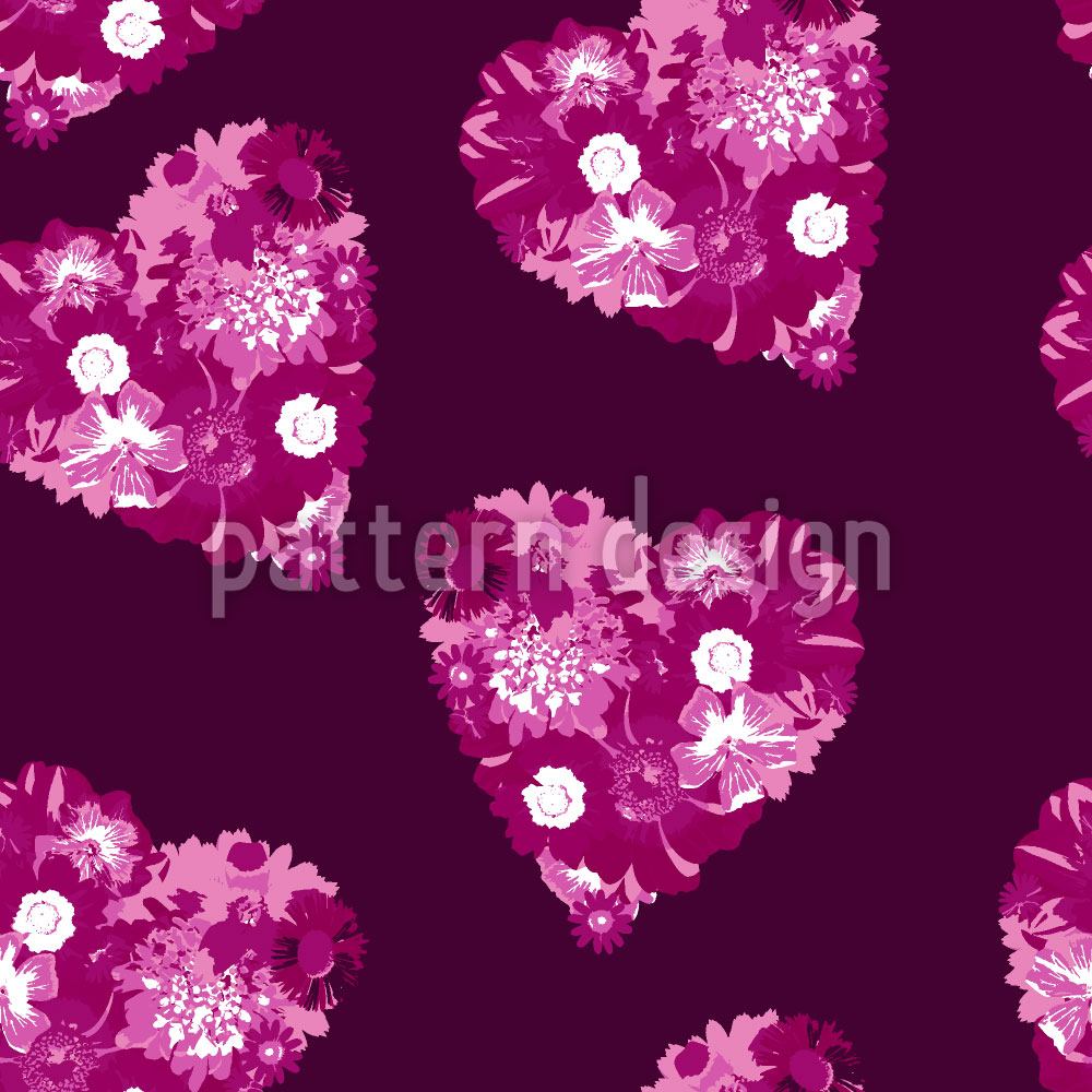 patterned-wallpaper-floral-hearts