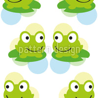 patterned-wallpaper-twin-frogs