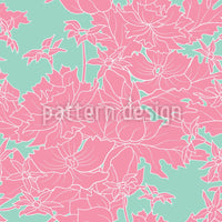 patterned-wallpaper-vintage-flowers-pink