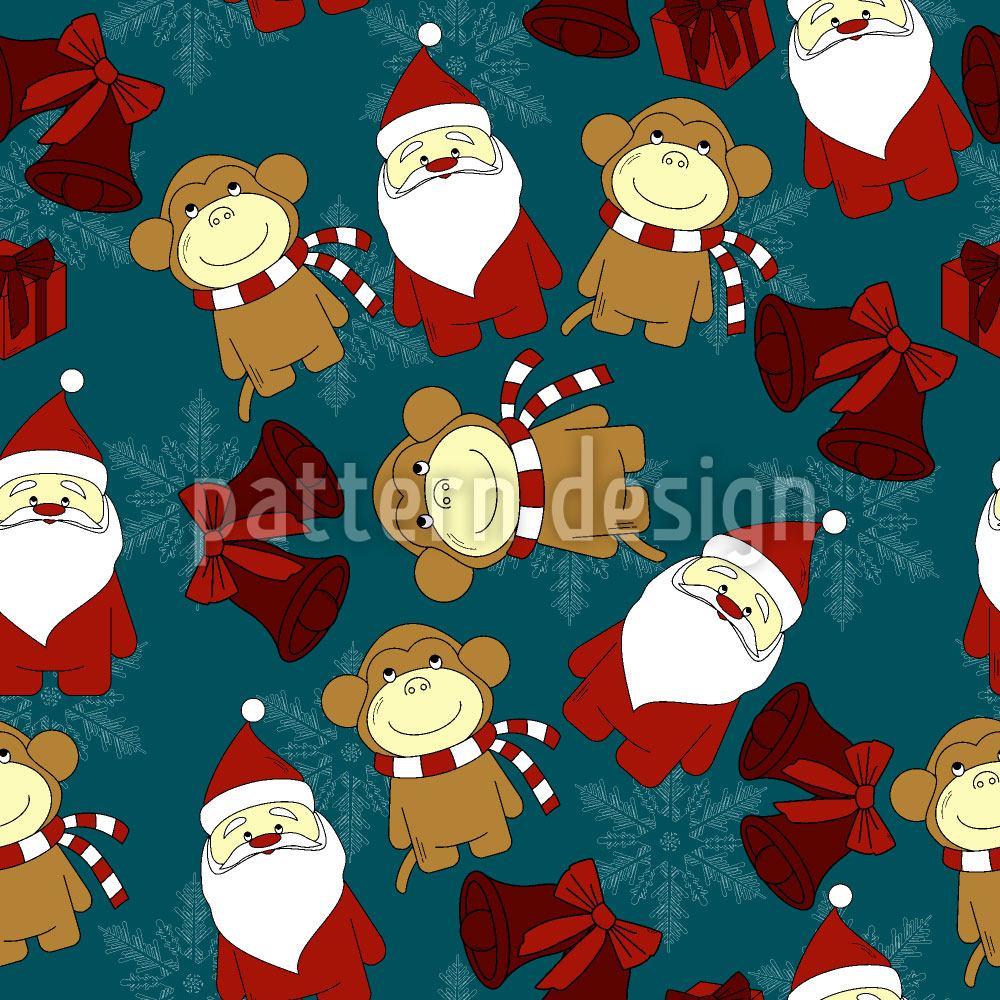 patterned-wallpaper-christmas-for-kids