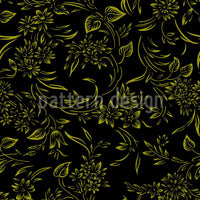 patterned-wallpaper-breakfast-in-gent-gold