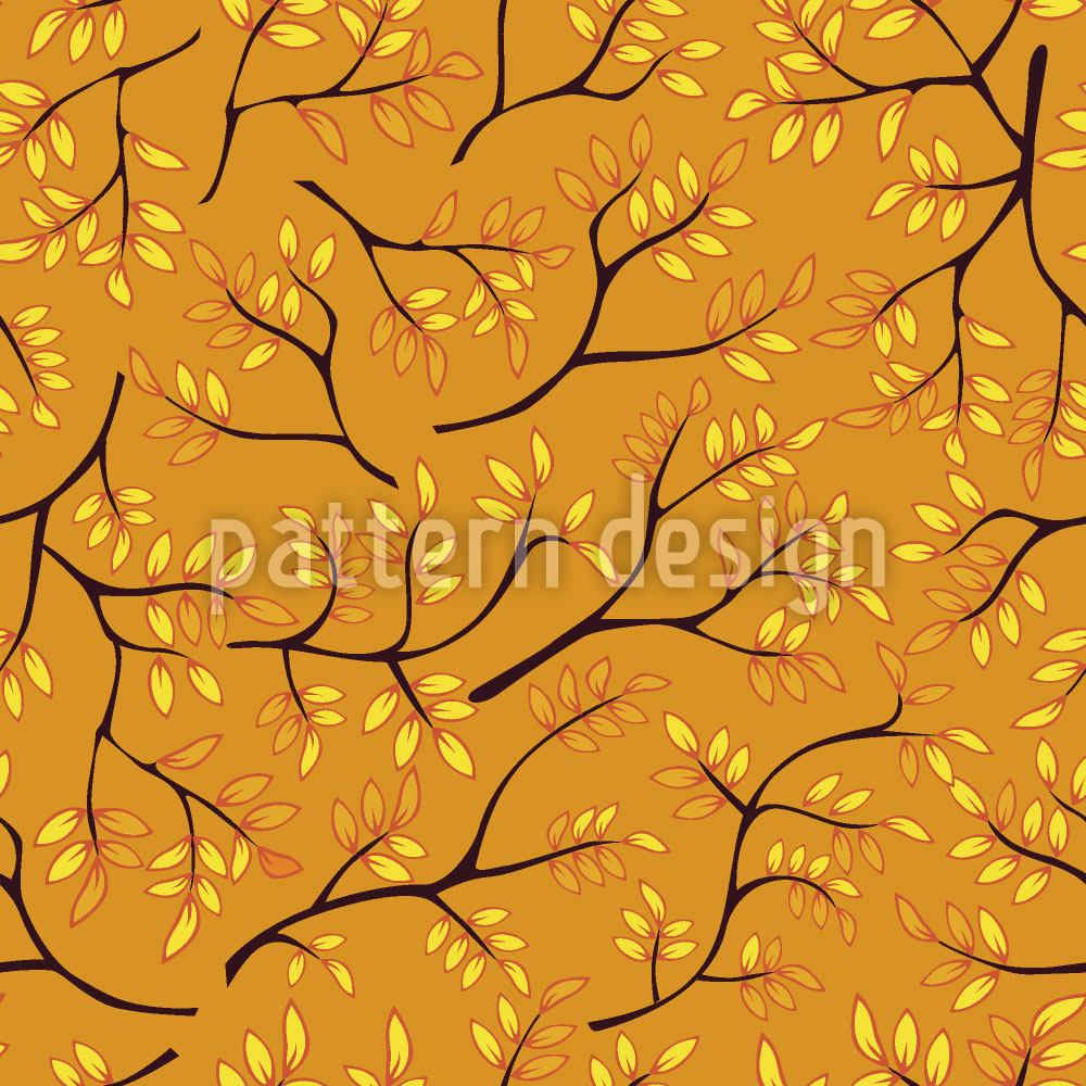 patterned-wallpaper-japanese-autumn-gold