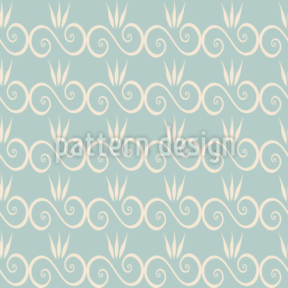 patterned-wallpaper-sweet-little-princess-curls