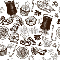 patterned-wallpaper-delicious-christmas-pleasures