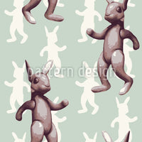 patterned-wallpaper-rabbit-dance