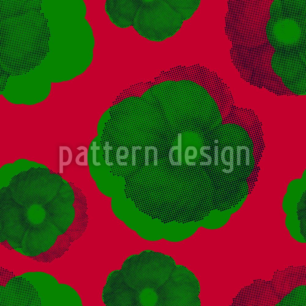 patterned-wallpaper-fragrant-pop-art-blossoms