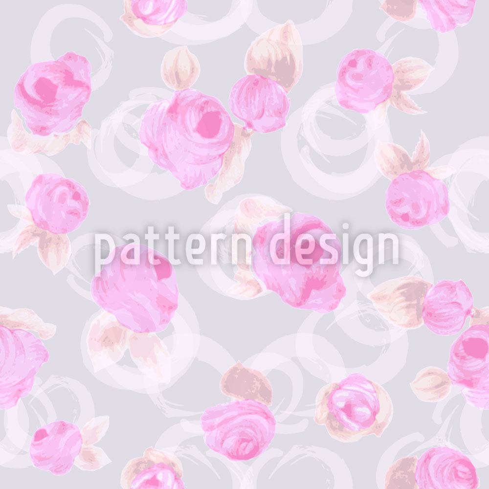 patterned-wallpaper-delicate-roses